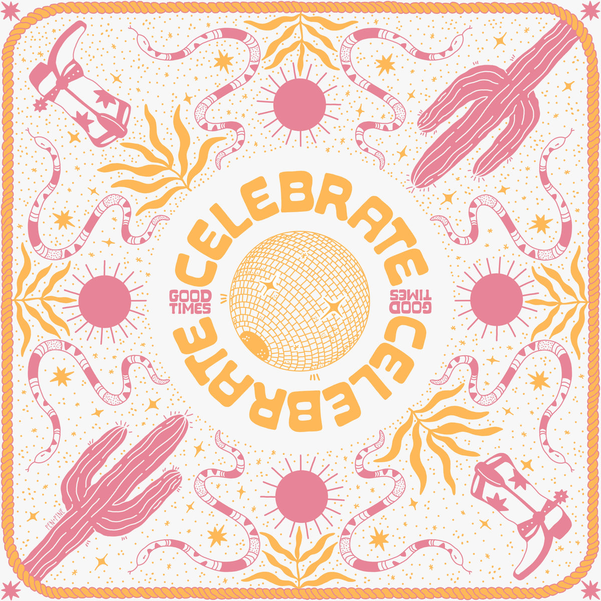 Desert Party Bandana