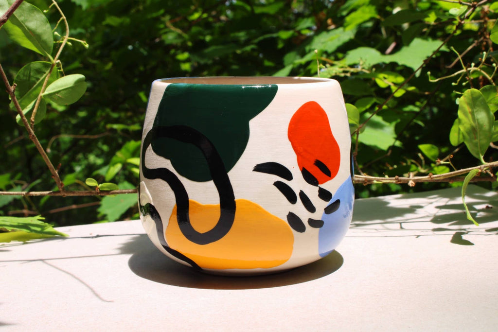 Round Planter Pot | Ceramic | Design-Real Autumn