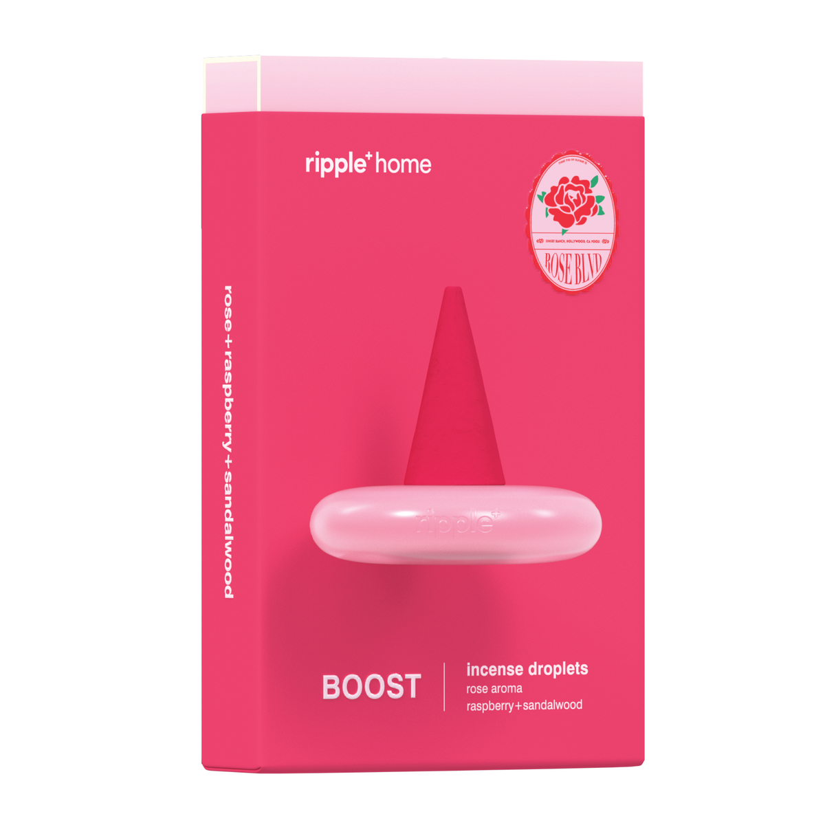 Ripple⁺ Boost Incense Droplets – Rose – 26 Droplets