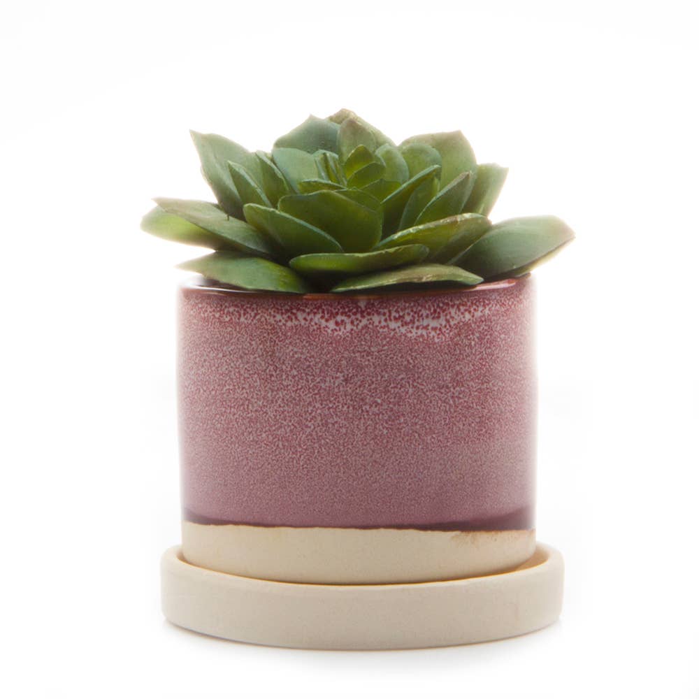 Ceramic Pot With Drainage Hole - Minute 2 Sizes 16 Colors