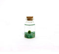 Tiny Marimo Moss Ball Terrarium with Aventurine Gemstones