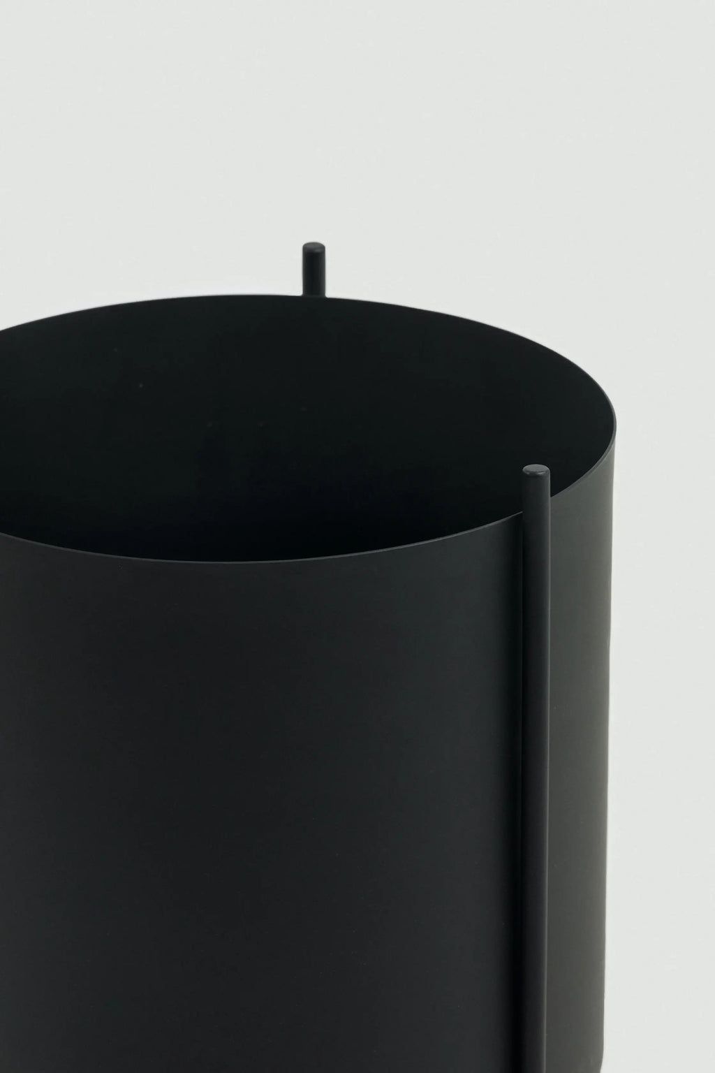 Large Black Botanic Plant Pot with Stand