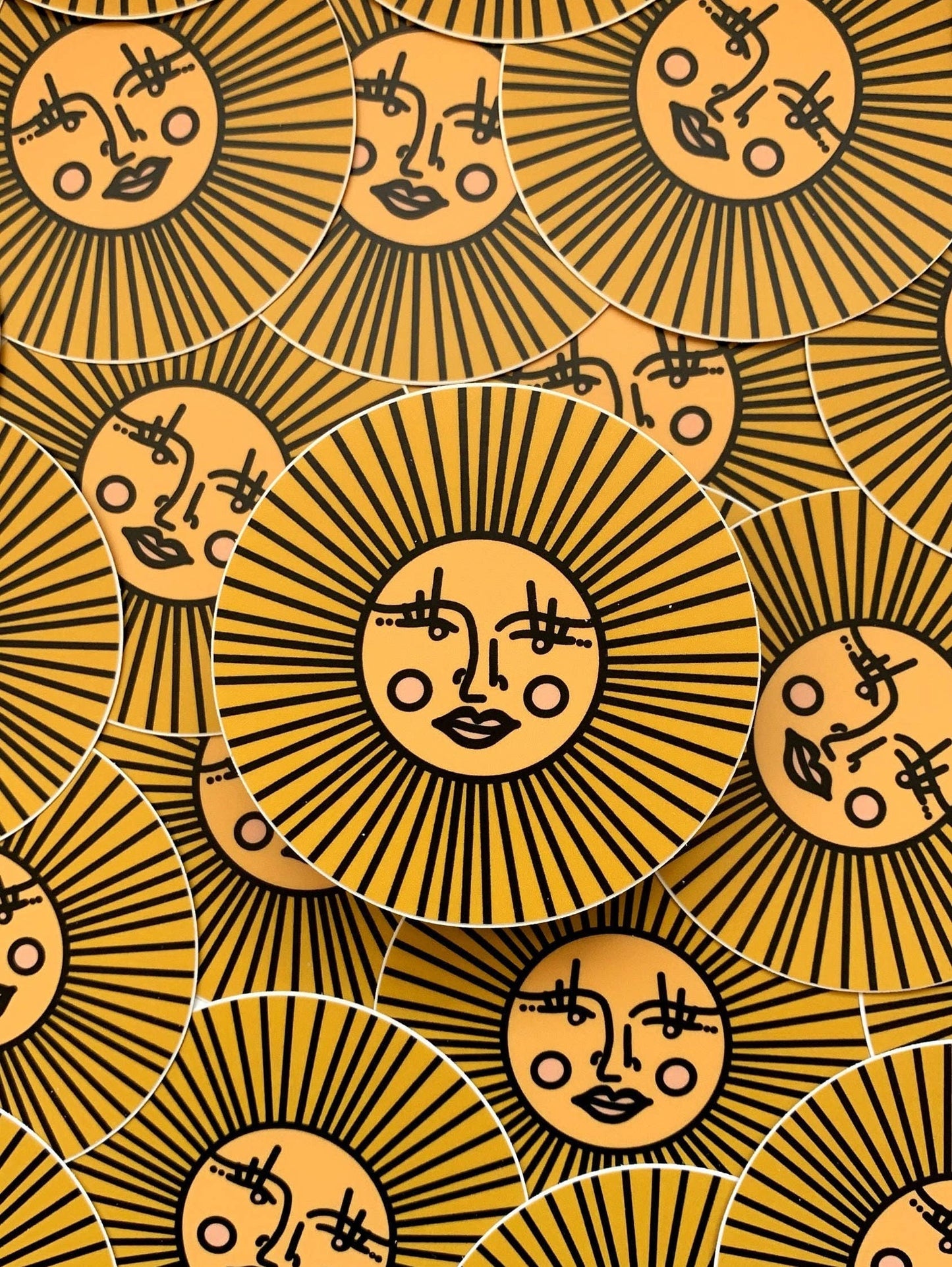 Sunshine Sun - Vinyl Sticker