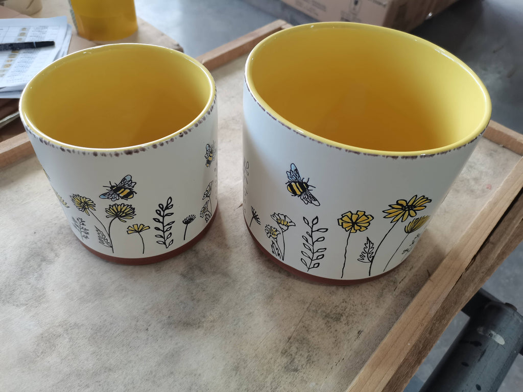 BUMBLE GARDEN 6.5", 5"/6.5" NESTED WITH 78337