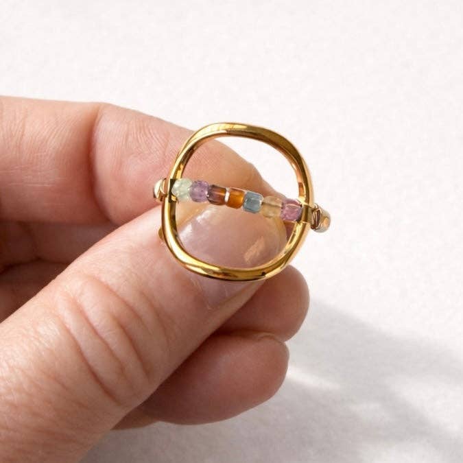 Tourmaline Wire Wrapped Ring