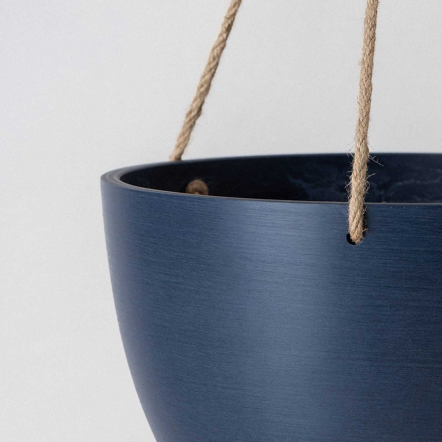 8" | 12" Signature Stone Hanging Planter Pot | 4 Colorways
