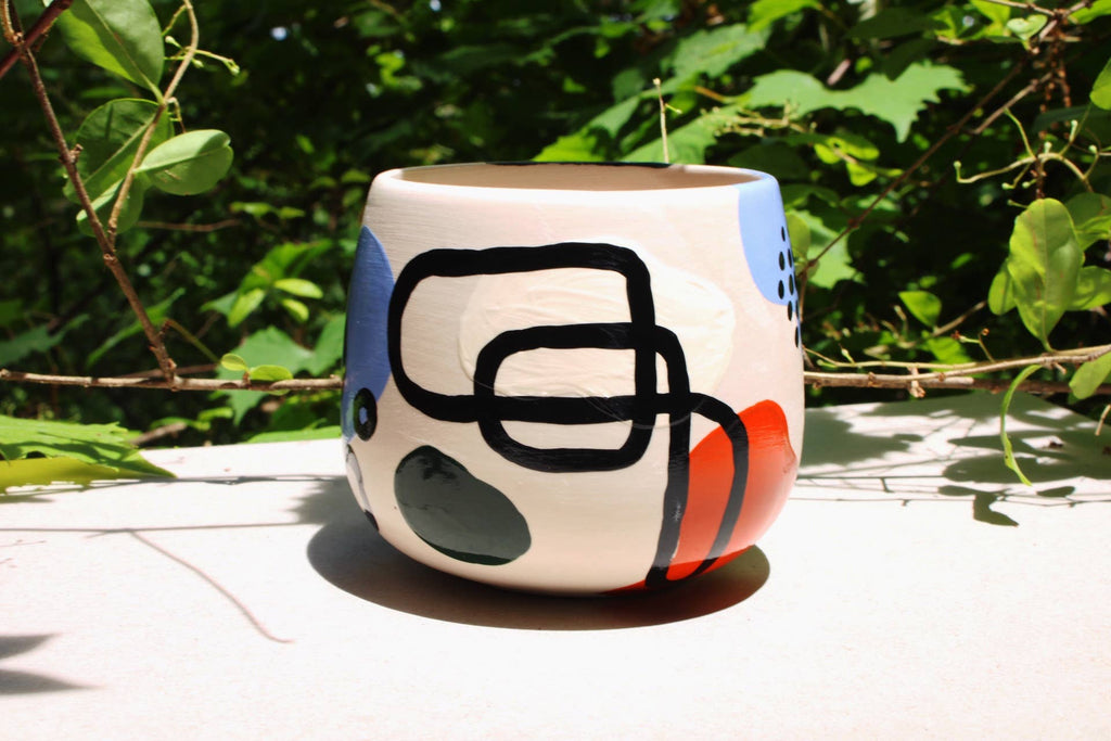 Round Planter Pot | Ceramic | Design-Real Autumn