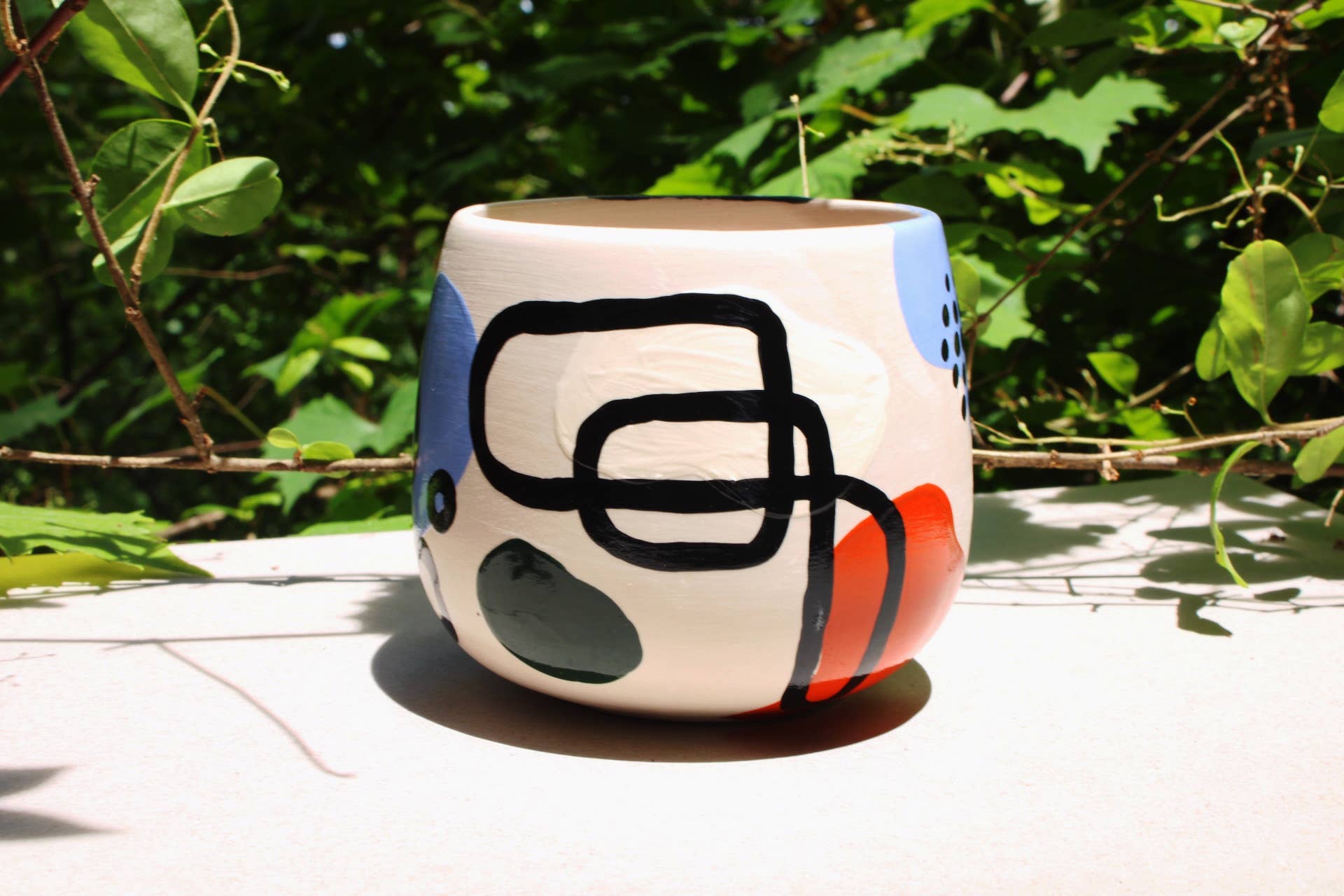 Round Planter Pot | Ceramic | Design-Real Autumn