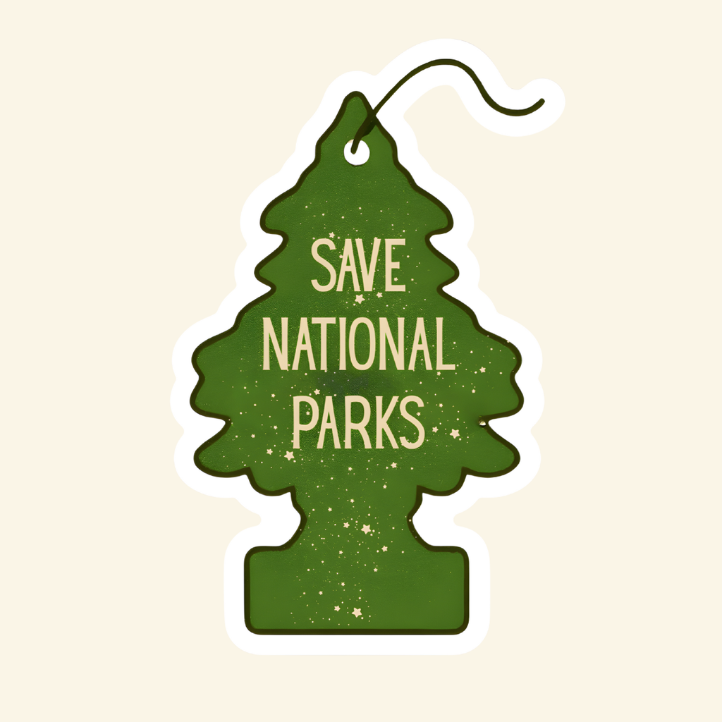 Save National Parks Sticker 