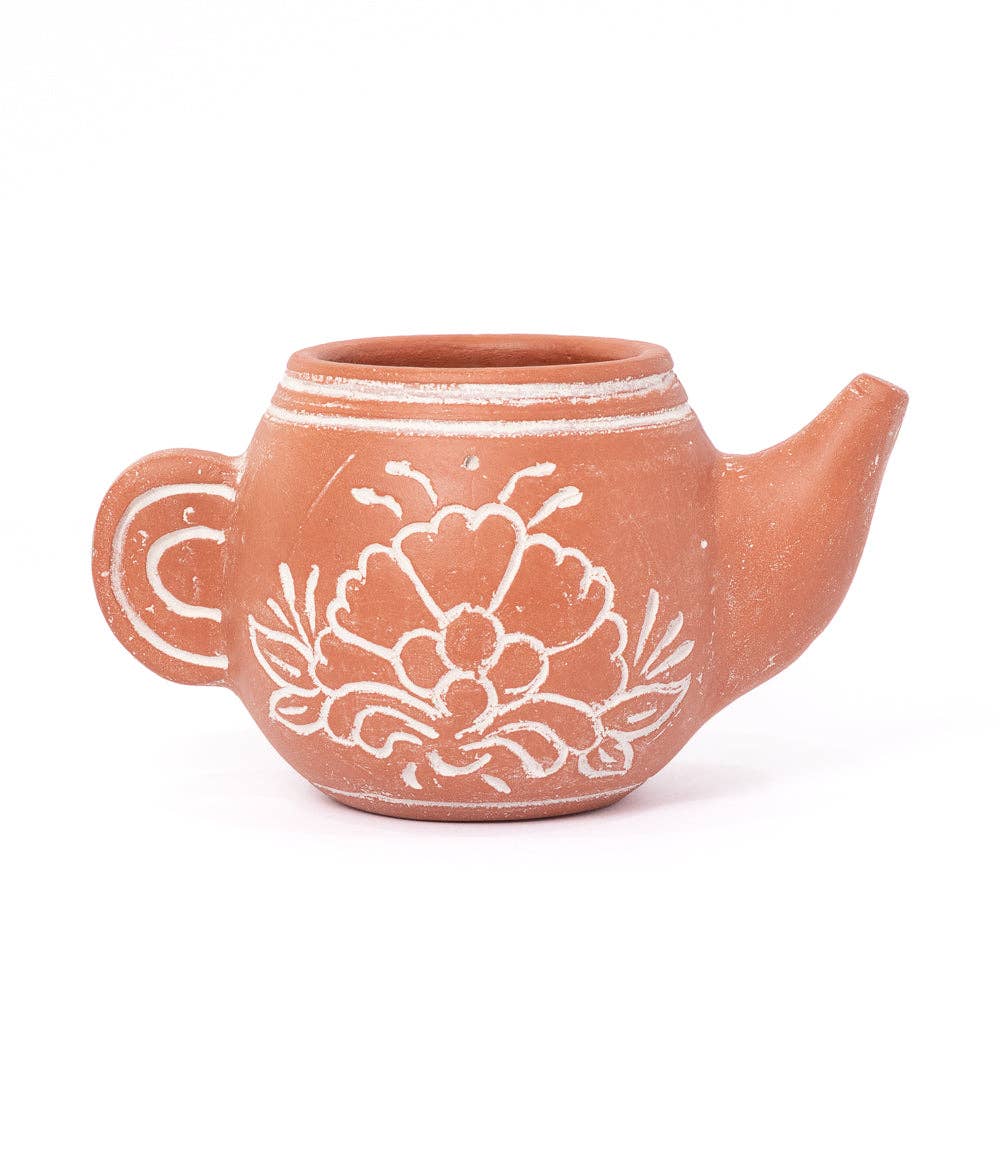 Vasanta Teapot Planter - Terracotta