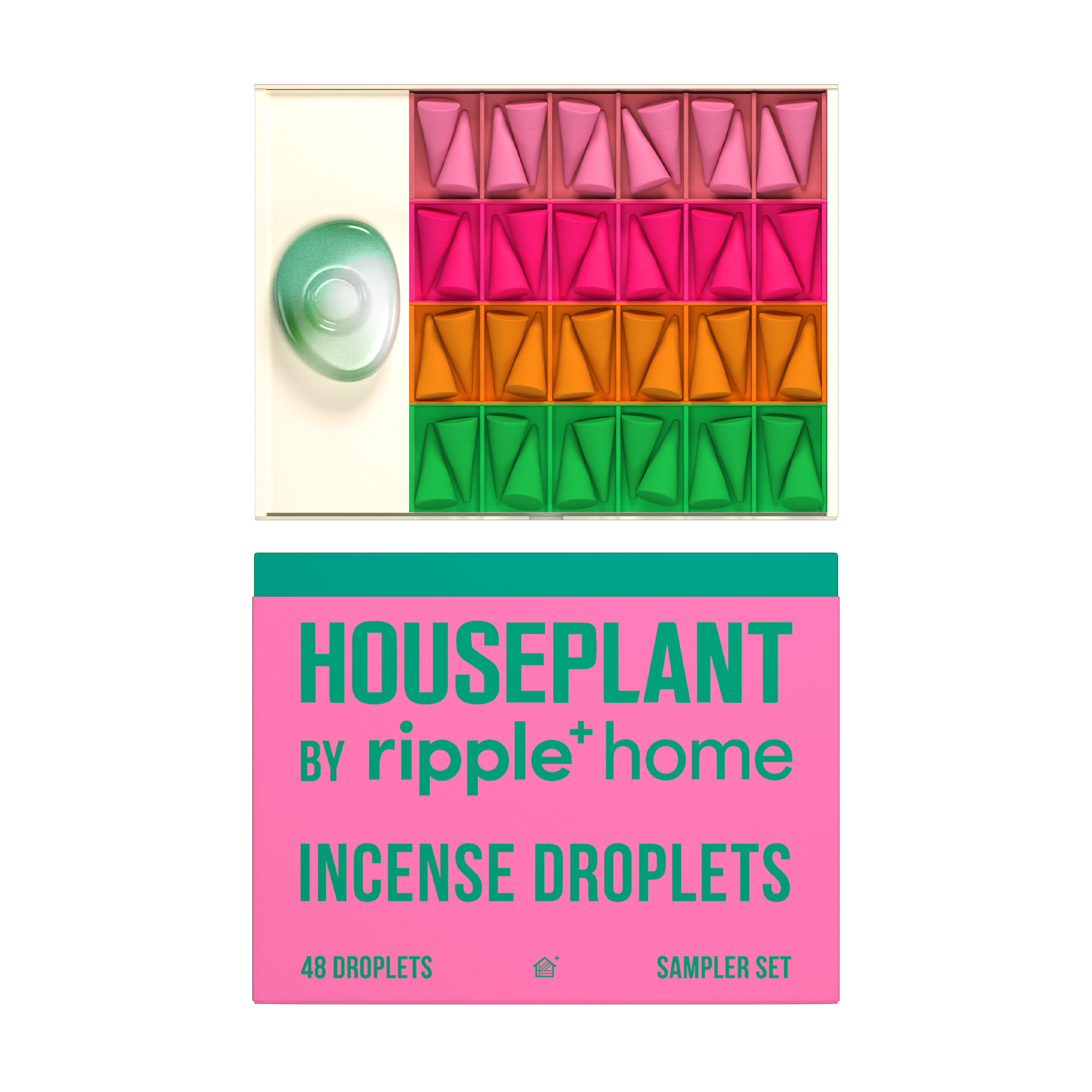 Houseplant by ripple+ incense droplets - 48 droplets