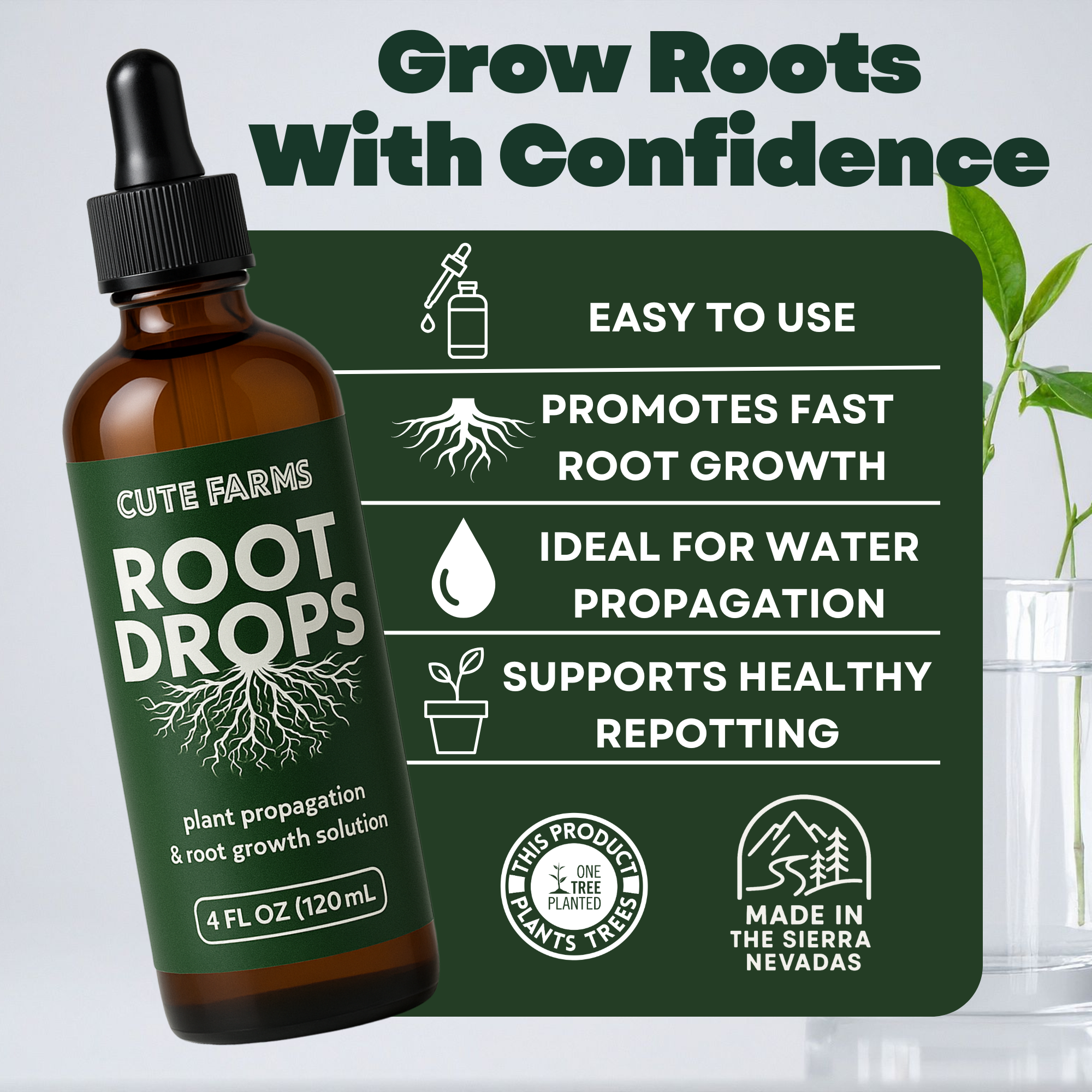 Root Drops – Plant Propagation & Transplant Booster