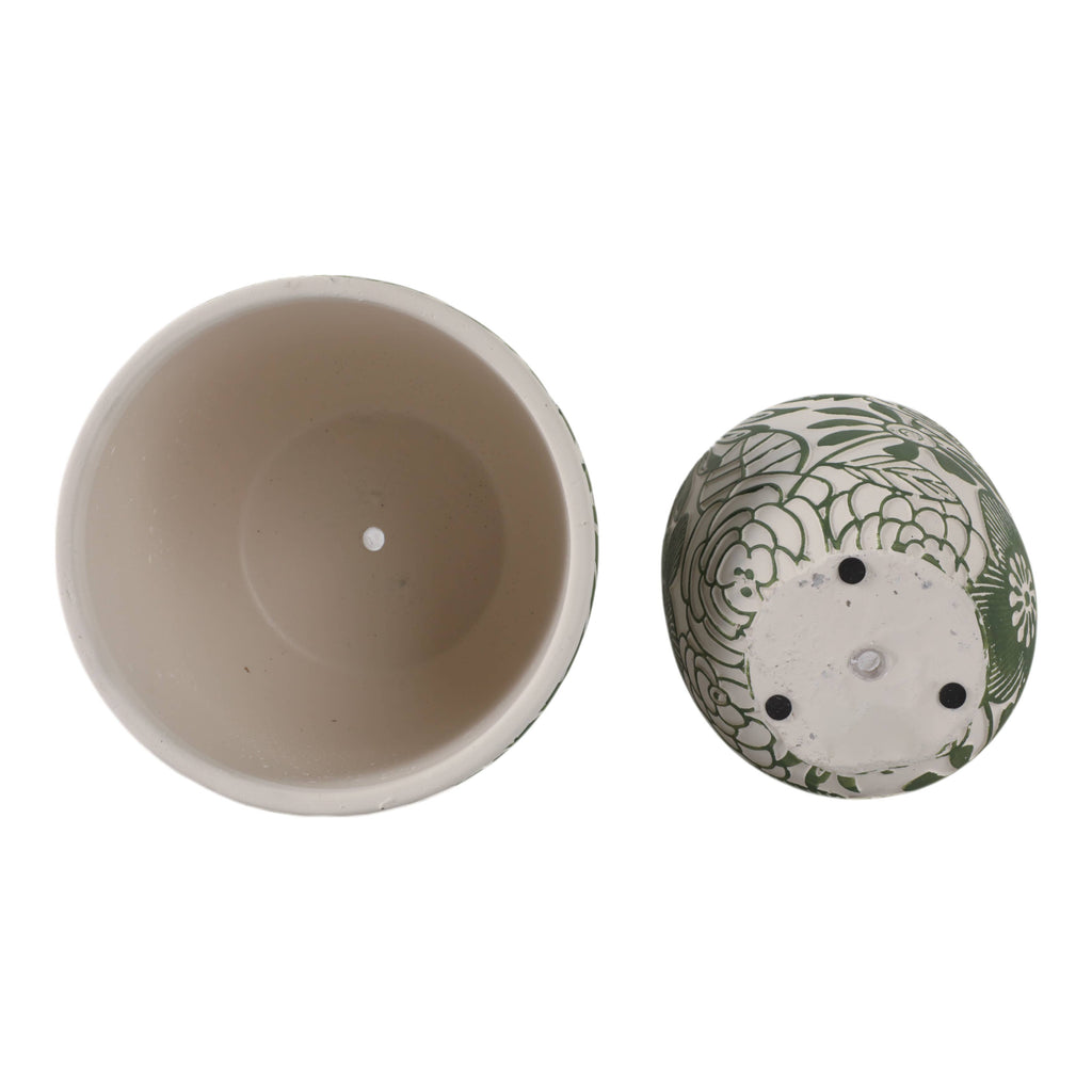 Ceramic Floral Power Planters