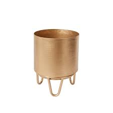 10" Juneau Hammered Pot with Stand