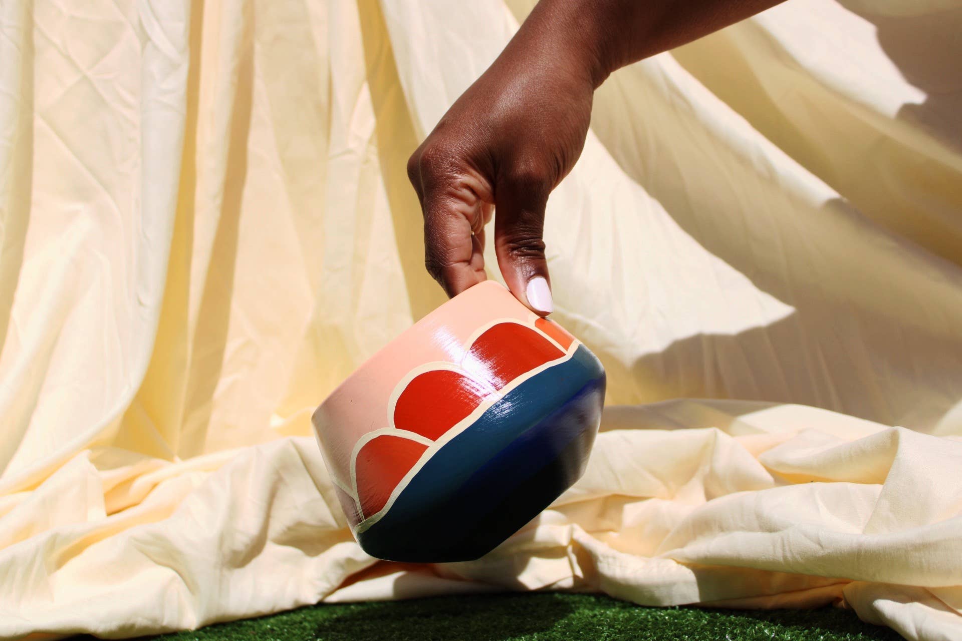 Flora Planter Pot | Ceramic | Design: Sunset