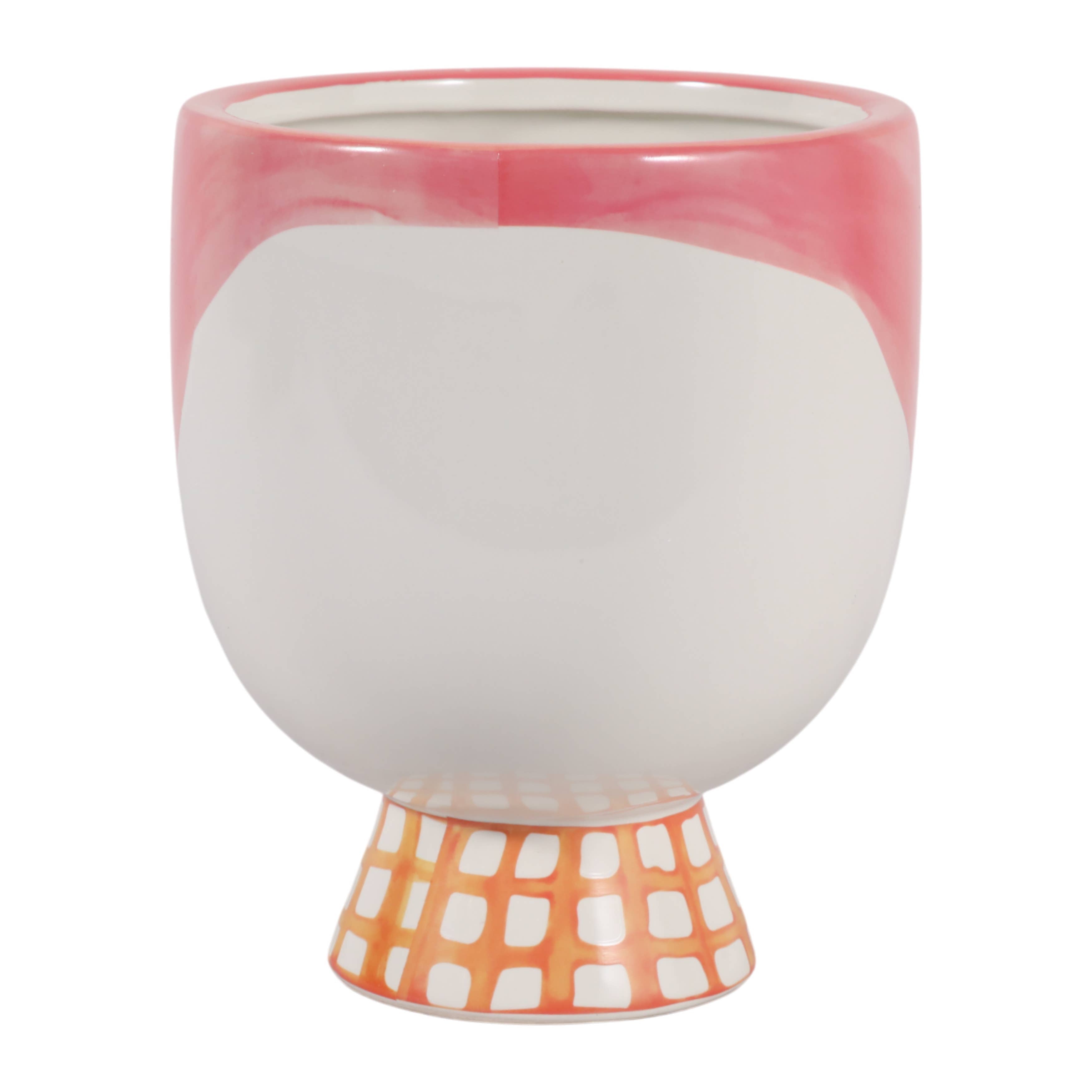 Pink Ceramic Frida Face Pretty Eyelash