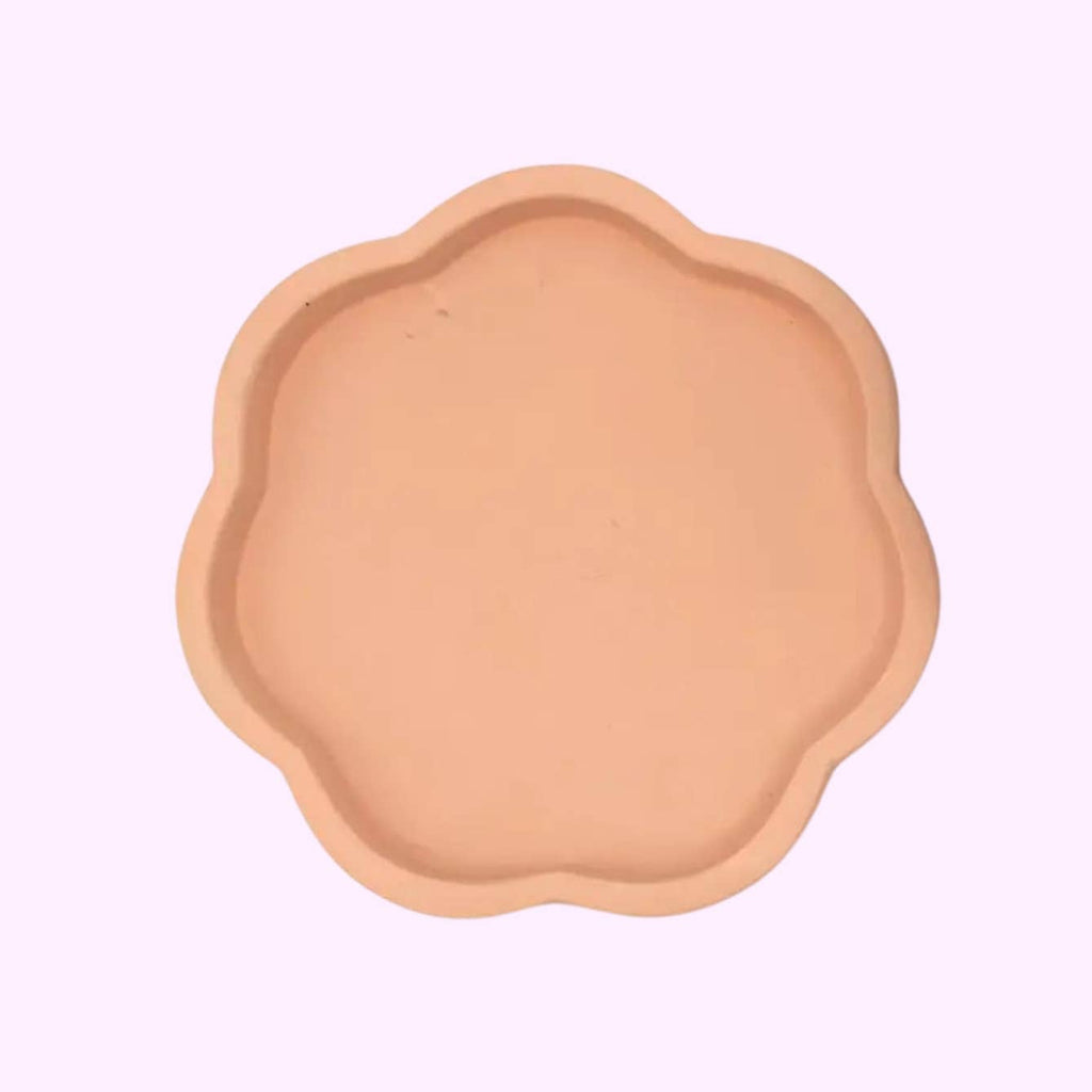 Groovy Colorful Plant Pot | 4" with Drain and Tray